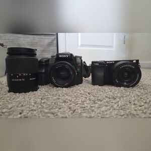 Sony a6000 + Sony a100